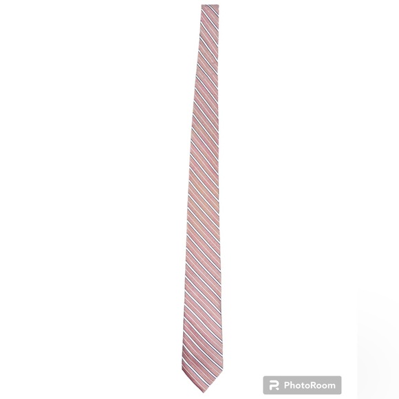 Pink and silver Men’s Tie
Length (TALL)
Silk
Dry clean only
Gently used - Picture 4 of 4